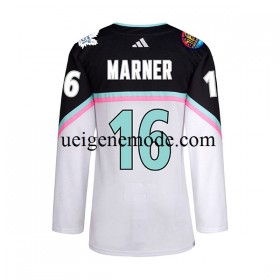 Herren Toronto Maple Leafs Eishockey Trikot Mitch Marner 16 2023 All-Star Adidas Weiß Authentic